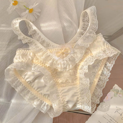 Kort Klänning Dam Med Lappdesign Spets Polyester Bomull-6