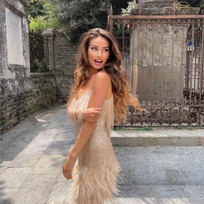 Kvinnors Fransklänning Elegant Polyester Elastan 10