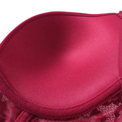 Dam BH Blommönster Justerbar Nylon Spandex-5