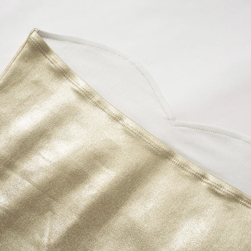 Festtoppar Dam Kort Snitt Polyester-6