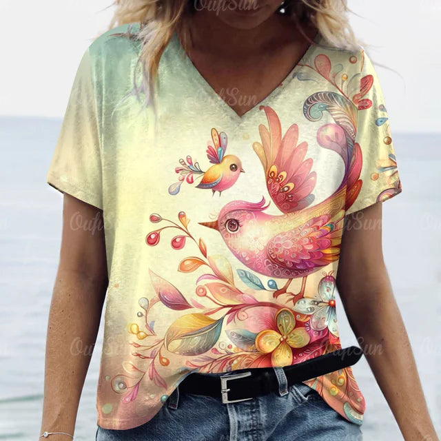 Variant image for Dam Kort Klänning Luftig Polyester För Sommarens Festligheter-3