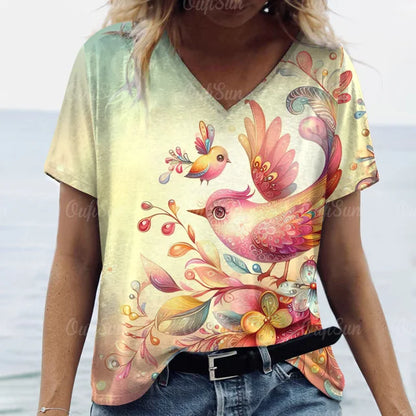 Variant image for Dam Kort Klänning Luftig Polyester För Sommarens Festligheter-3