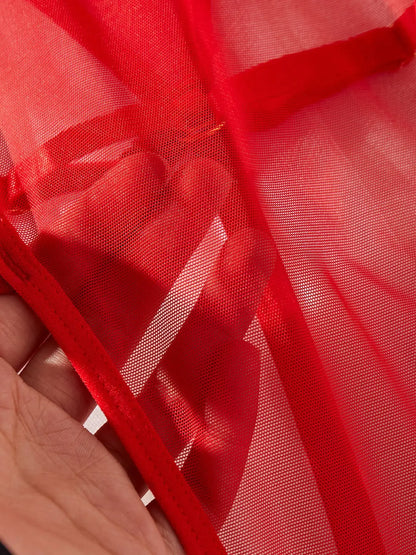 Dam Teddies Lingerie Elastisk Polyester Viskos-5