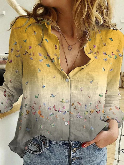 Skjortklänning Dam Elegant Bomull - Perfekt för Vardag och Fest 11