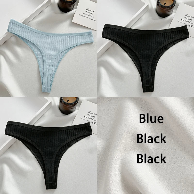 Variant image for Dam Tanga Set Monokrom Bomull Spandex-77