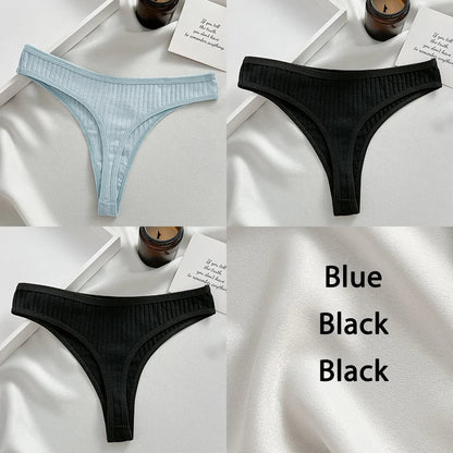 Variant image for Dam Tanga Set Monokrom Bomull Spandex-77