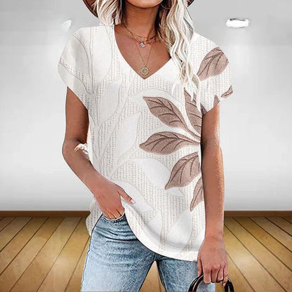 Variant image for Vit Dam Blus Lätt Bomull Elegant Stil-36