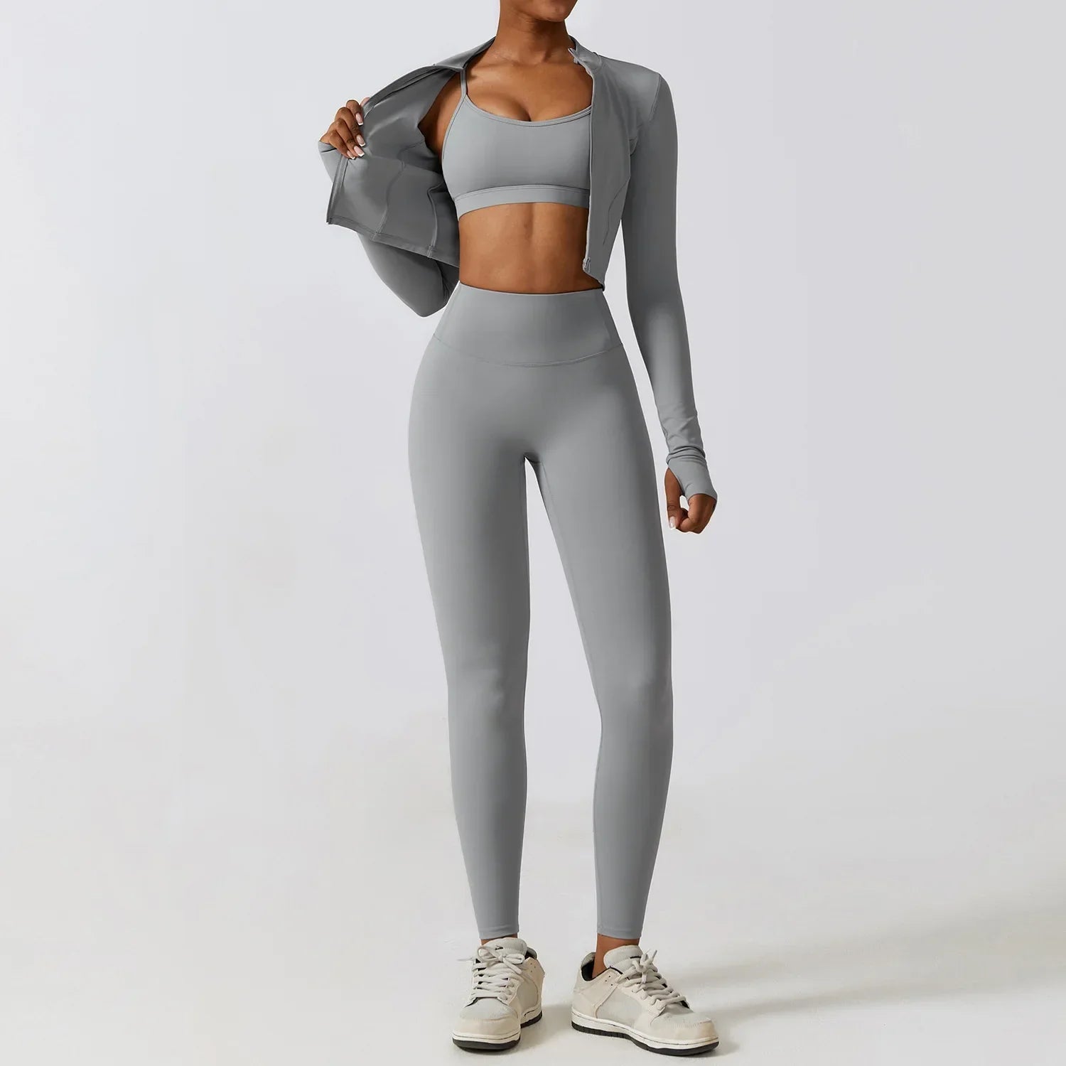 Variant image for Dam Leggings Set Sportig Nylon Spandex-41