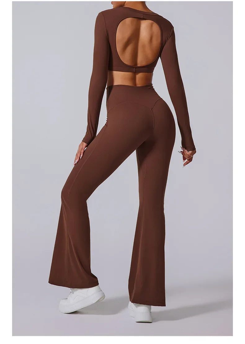 Damleggings Monokrom Slim Fit Lycra Nylon-3