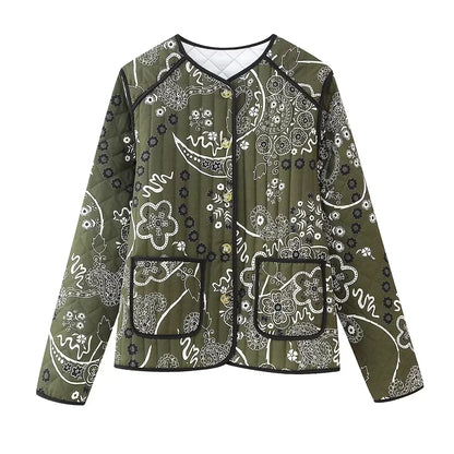 Damjacka Mjuk Avslappnad Polyester för Damer 2