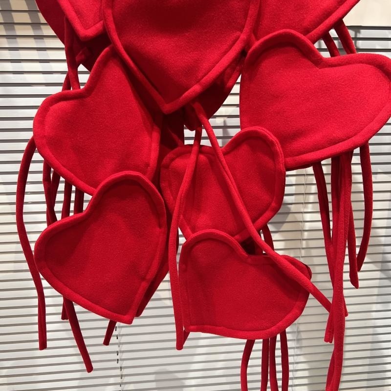 Dam Tank Top Hjärtformad Design Justerbar Polyester-3