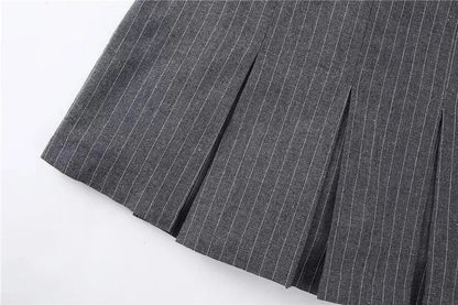 Dam Minikjol Hög Midja Lätt Polyester-4