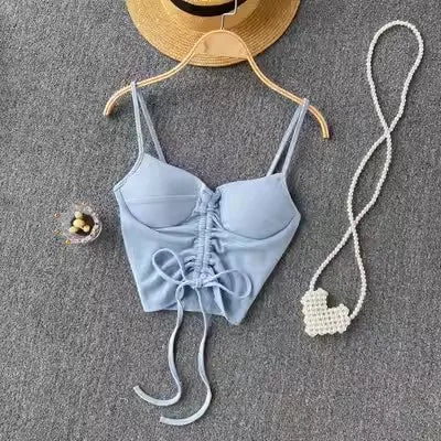 Variant image for Festtoppar Dam Bustier Kort Akryl med Blomma-20