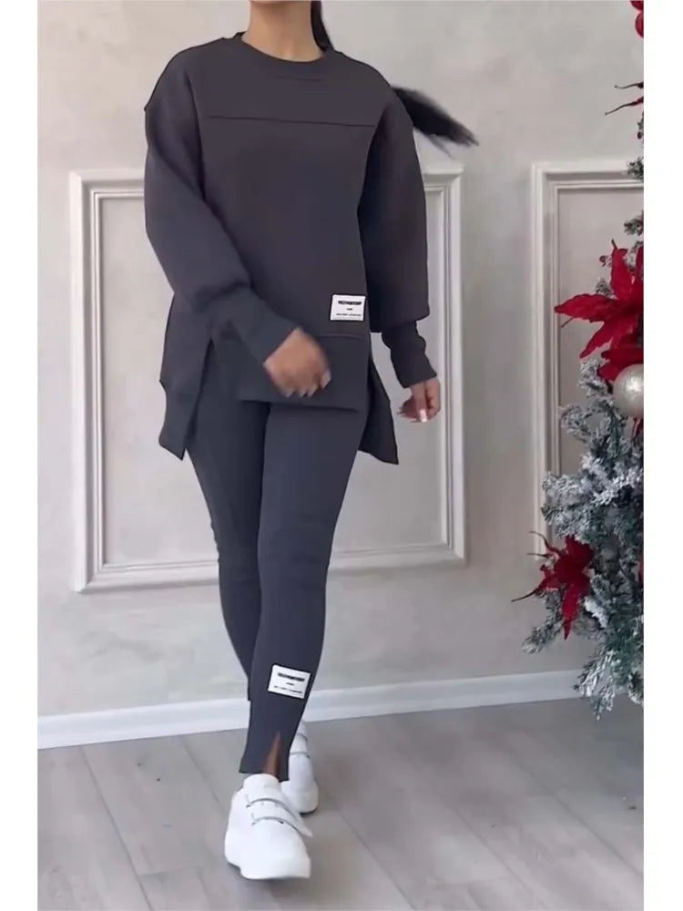 Kvinnors Vinterträningskläder Oregelbunden Tryckning Polyester-5