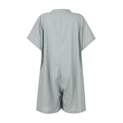 Kvinnors Romper Elegant Design Andningsbart Material-4