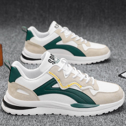 Dam Sneakers Modern Design Andningsbart Material Lätta-2