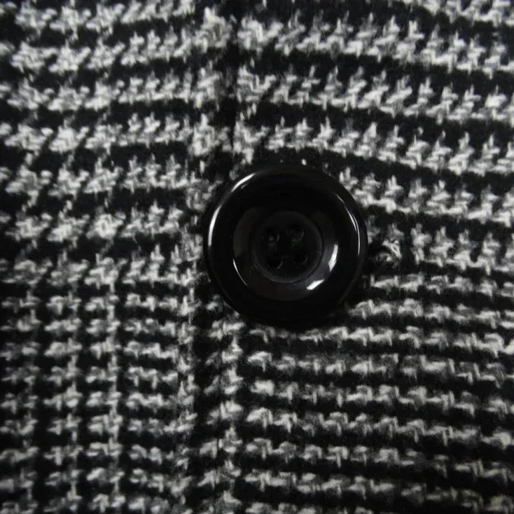 Lång Vinterrock Dam Elegant Högkvalitativt Tyg-6