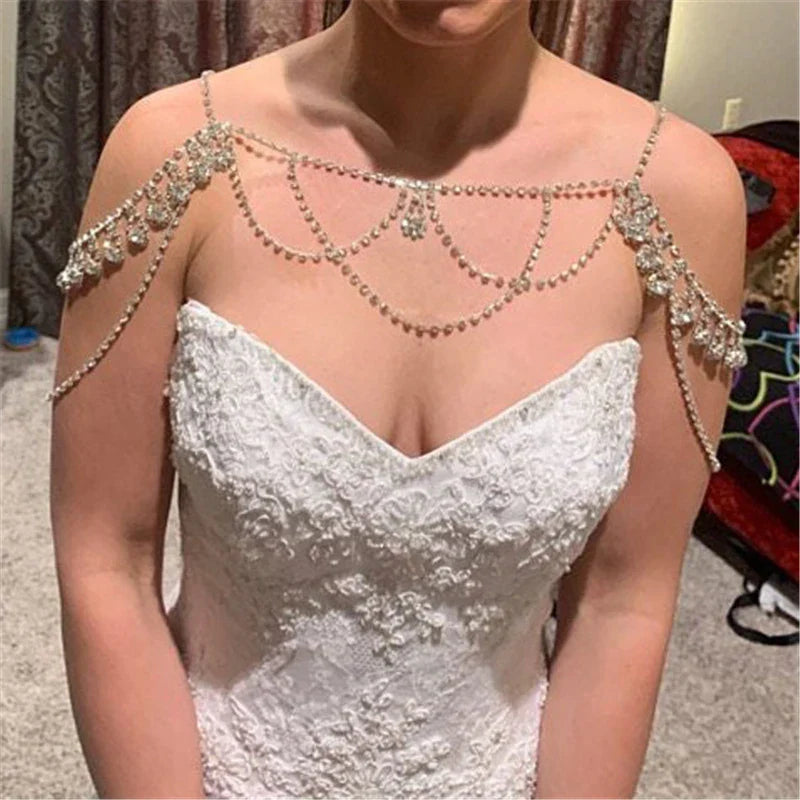 Smycken Dam Kroppsmys Romantisk Koppar med Strass-2