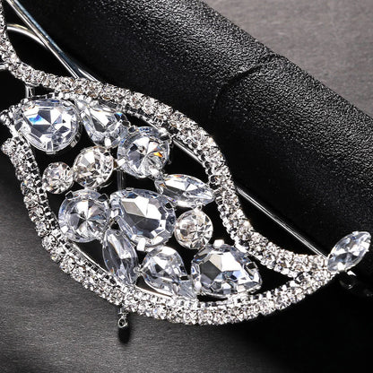 Unisex Huvudtillbehör Geometrisk Design Metall med Strass-3
