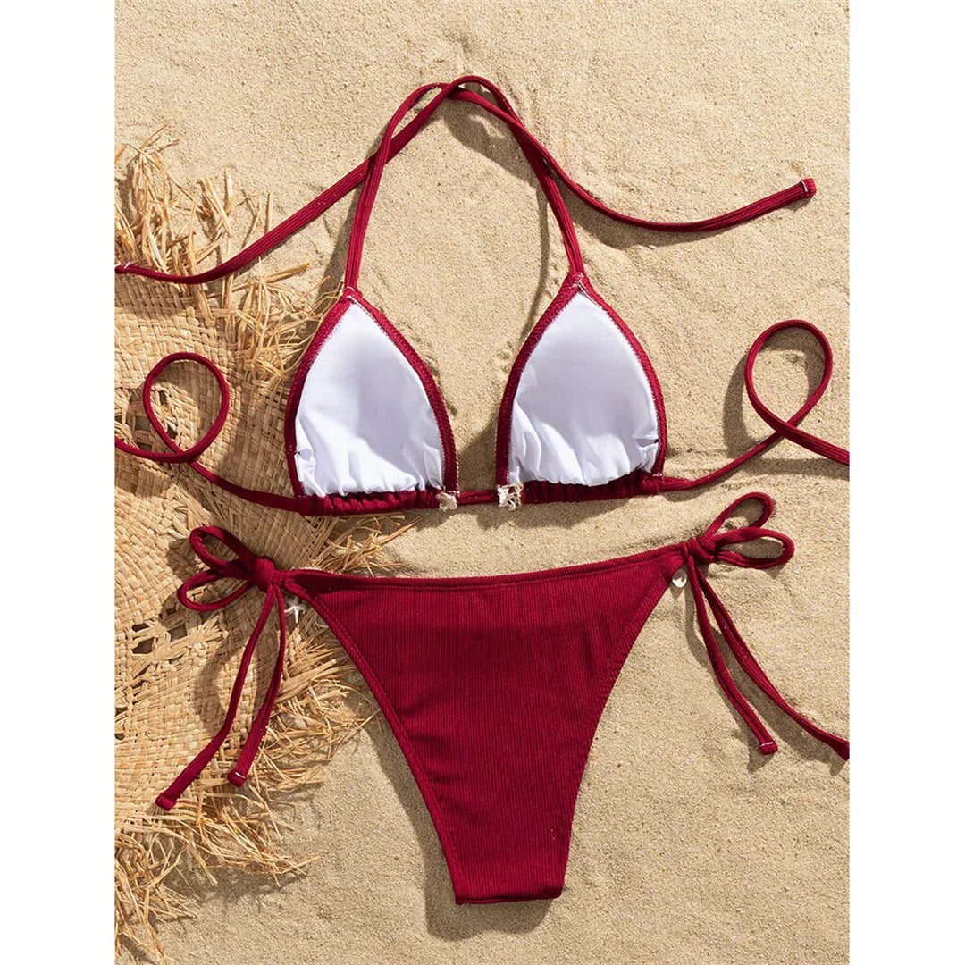 Tvådelat Set Dam Bekväm Polyester Spandex-4