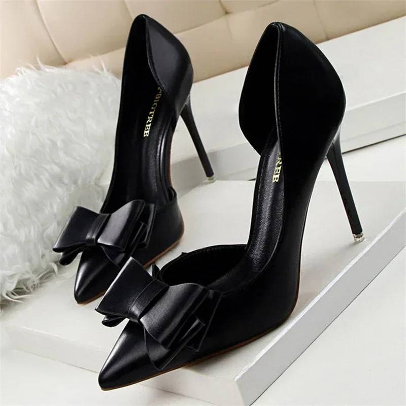 Variant image for Dam Stiletto Skor PVC Gummi Elegant Design-11