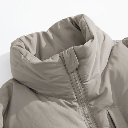 Herr Vinterjacka Vadderad Modern Design Polyester-4