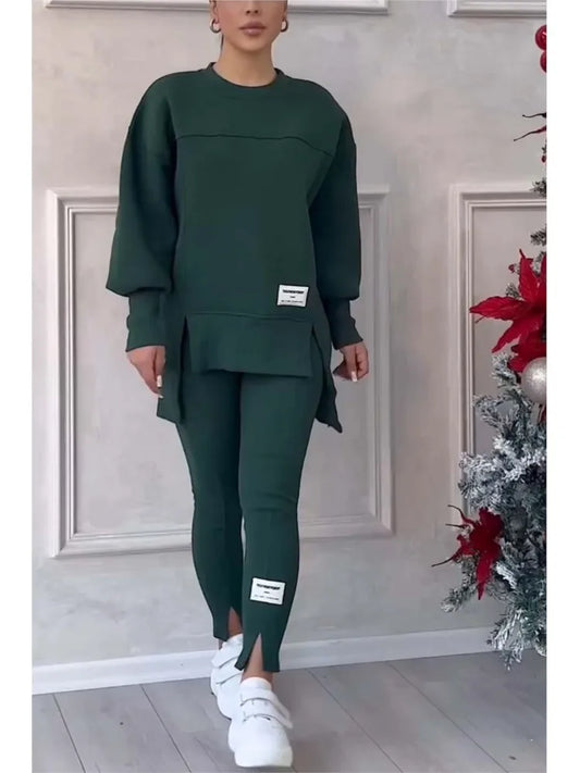 Kvinnors Vinterträningskläder Oregelbunden Tryckning Polyester-1