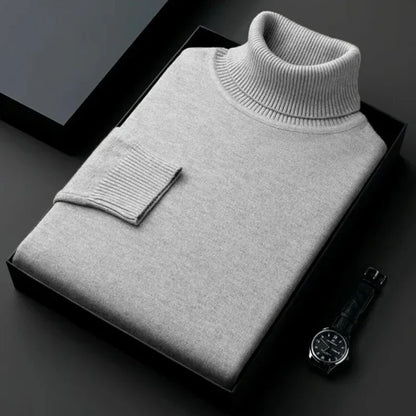 Variant image for Herr T-shirt Rullkrage Mjuk Bomull-13