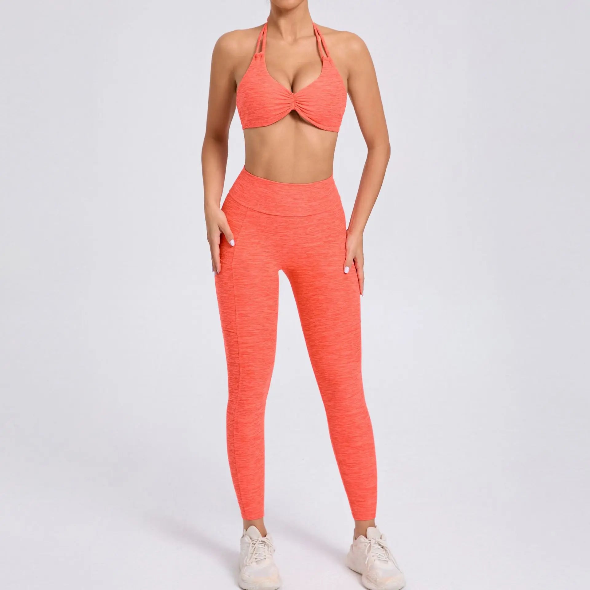 Variant image for Dam Leggingsset Minimalistisk Nylon Ärmlös Design-29