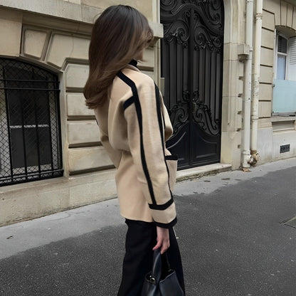 Damullrock Löst Snitt Tidlös Ullblandning-3