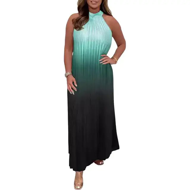 Kvinnors Enkel Klänning Av Högkvalitativt Bomull-4