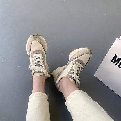 Barnskor Sneakers Rund Tå Kalvveley Hållbara och Bekväma-3