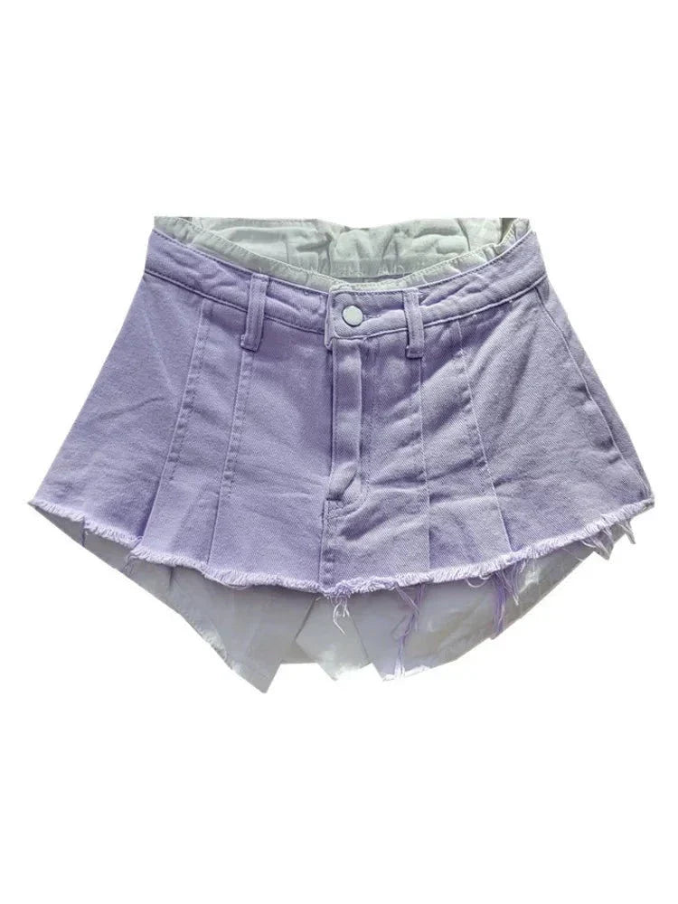 Dam Sommarnattrock A-linje Patchwork Polyester-2