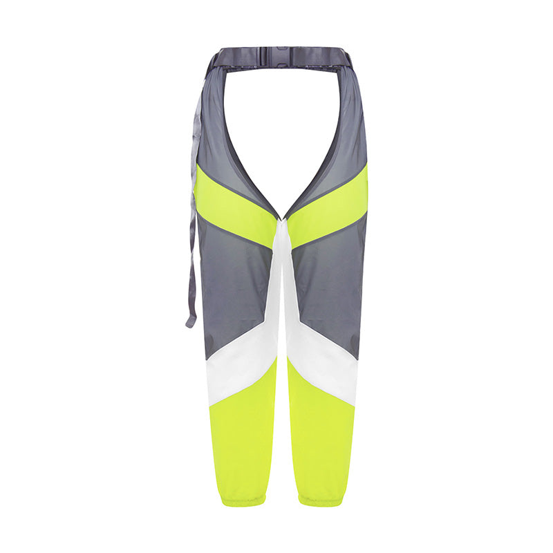 Herrar Cargo Byxor Med Cool Design Polyester Med Praktiska Fickor-4