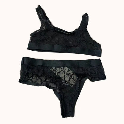 Variant image for Dam BH Set Trådlös Monokrom Bomull-9