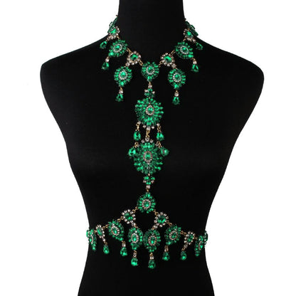 Variant image for Kvinnors Kroppskedja Modern Design Zinklegation med Strass-3