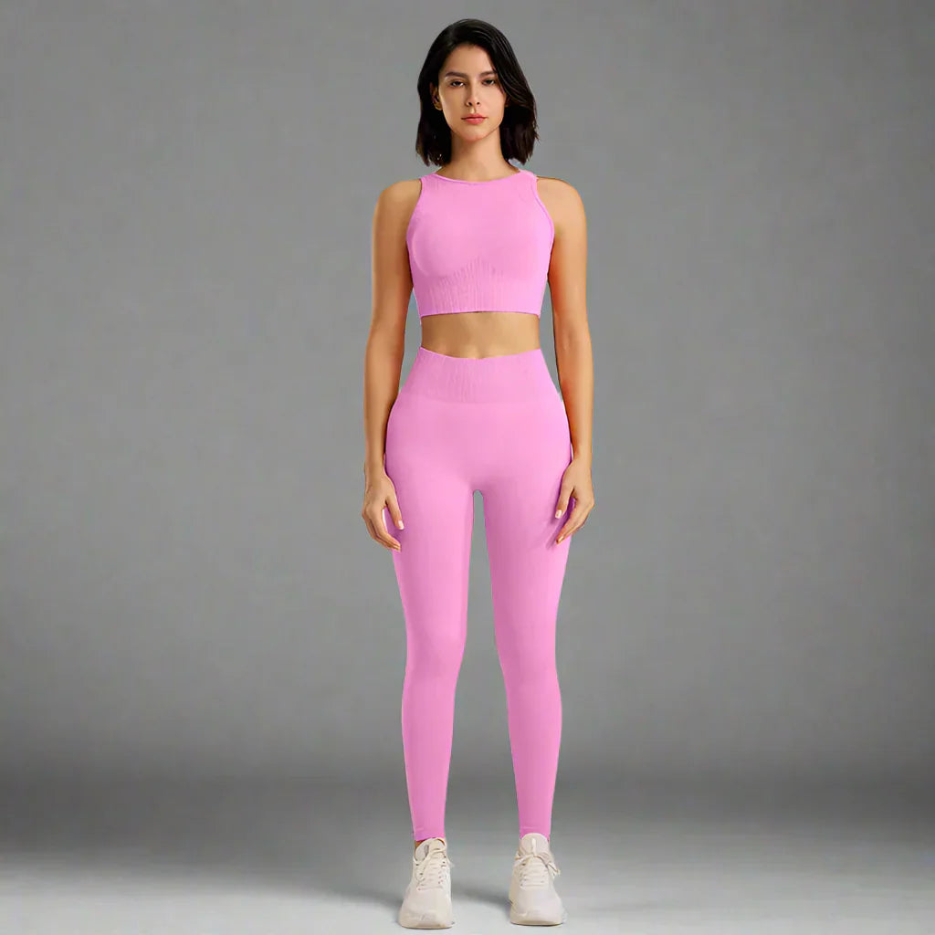 Variant image for Dam Leggingsset Yoga Flexibel Andningsbart Material-22