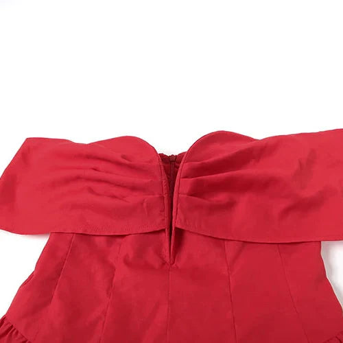 Dam Miniklänning Modern Polyester Spandex-5