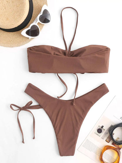 Dam Ribbad Topp Normal Passform 100% Bomull-2