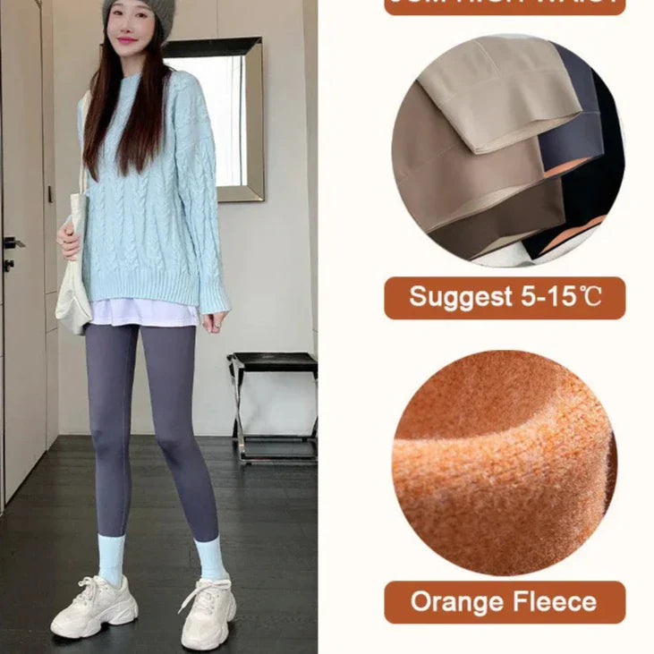 Variant image for Dam Leggings Hög Midja Sömlös Spandex Nylon-11