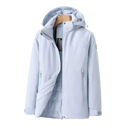 Variant image for Herr Fleecejacka Vindtät och Vattentät Fleece för Utomhusaktiviteter-12