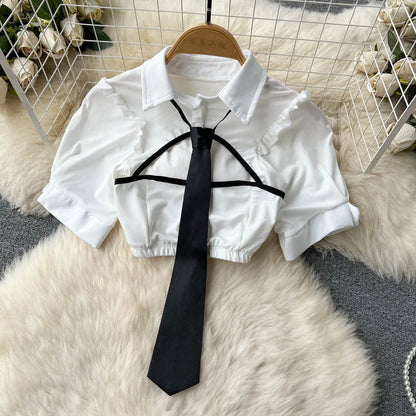 Damklänning Monokrom A-Line Akryl Polyester Viskos 3
