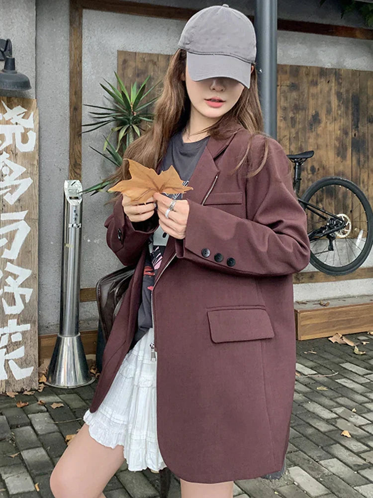 Damjacka Modern Design Högkvalitativ Polyester för Dam-3