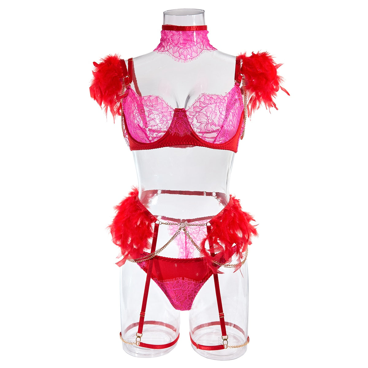 Variant image for Dam Spetsunderkläder Justerbara Remmar Linne-1