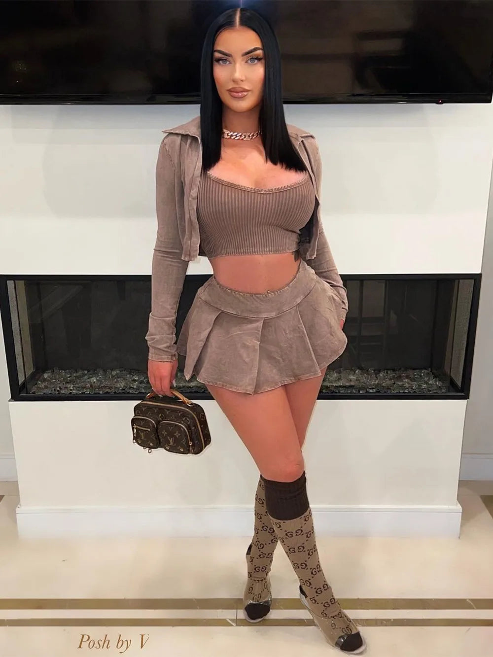 Variant image for Dam Pullover Set Långärmad 100% Bomull-1