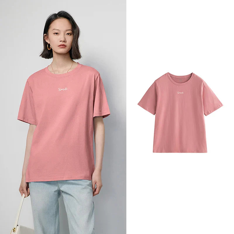 Variant image for Dam T-shirt Överdimensionerad Mjuk Bomull-21