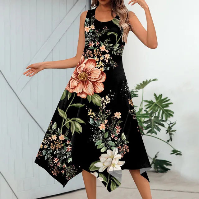 Kvinnors Klänning Elegant Design Polyester-4