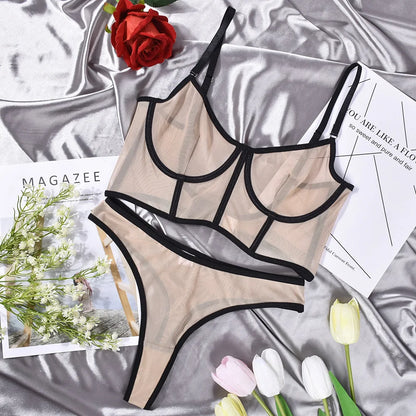 Variant image for Dam BH Set Djurmönster Polyester Spandex-17