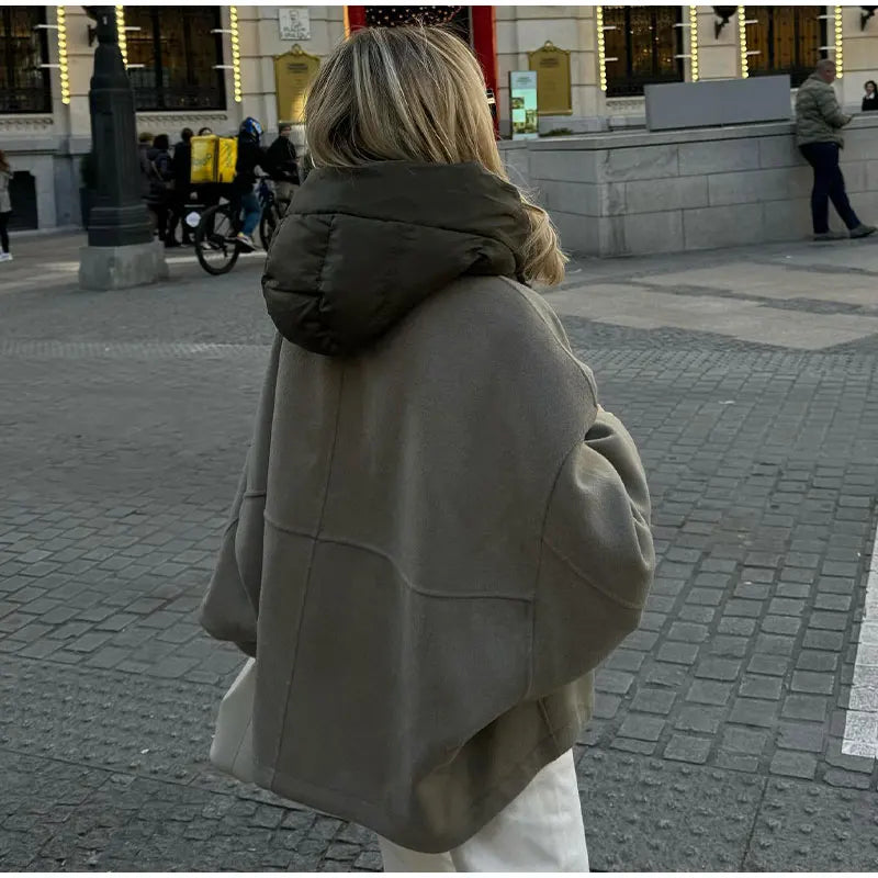 Damjacka Överdimensionerad Modern Högkvalitativt Material 2