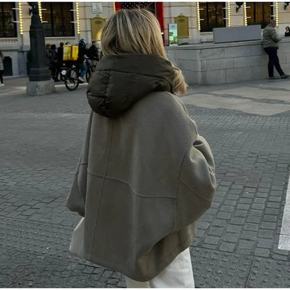 Damjacka Överdimensionerad Modern Högkvalitativt Material 2